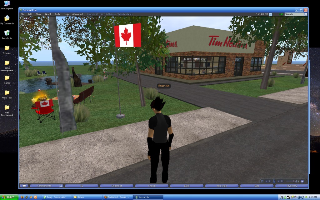 Tim Hortons in Second Life