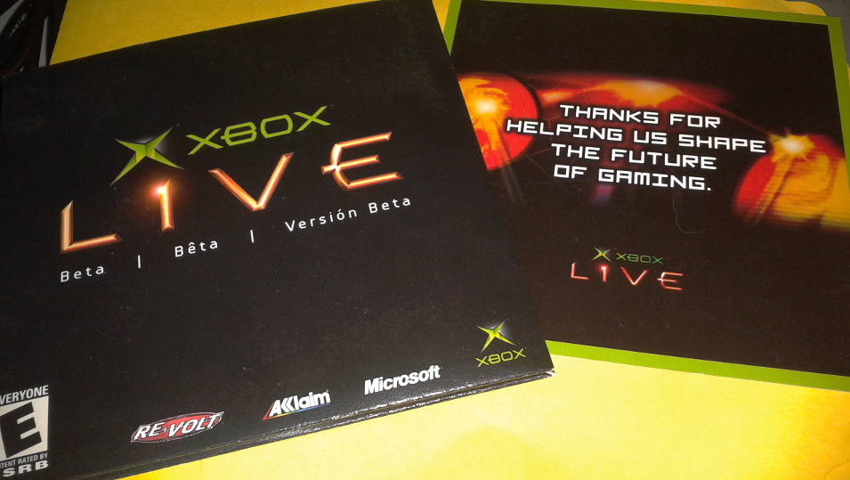 Xbox Live Beta Test Discs